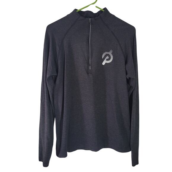 Lululemon x Peloton Other - Lululemon x Peloton Size M Metal Vent 1/2  Zip Henley Long Sleeve Gray Top